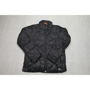 Vintage Nike ACG Puffer Jacket Womens Medium Black Bubble Winter Coat Warm